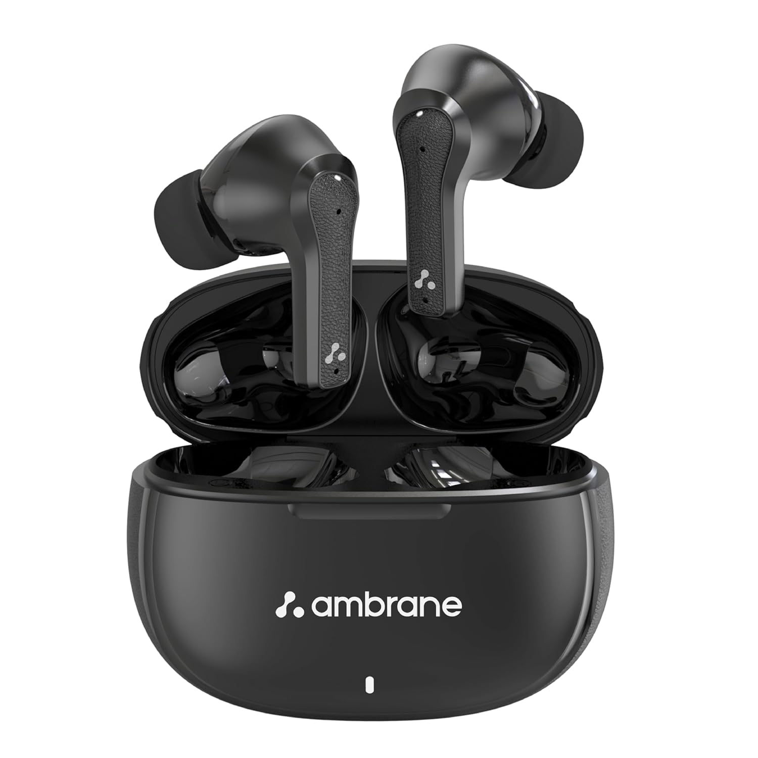 Ambrane True Wireless Earbuds with ENC Clear Calls & High Bass, 31H Playtime, Bluetooth 5.1 Wireless Headphone