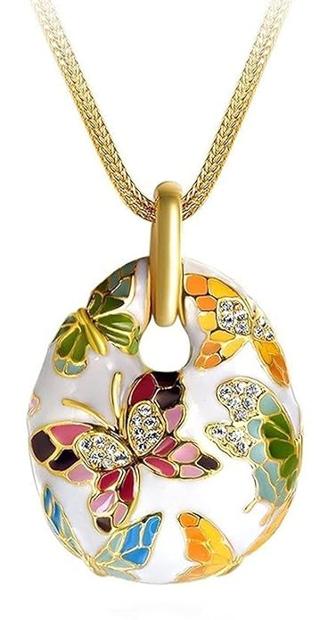 YouBella Jewellery Sets for Women Enamel Necklace Pendant Jewellery set
